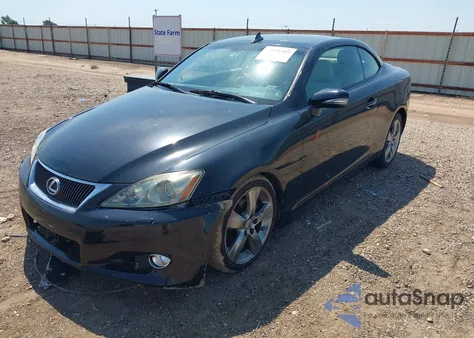2010 Lexus Is 250C from USA, damaged, VIN JTHFF2C23A2508467